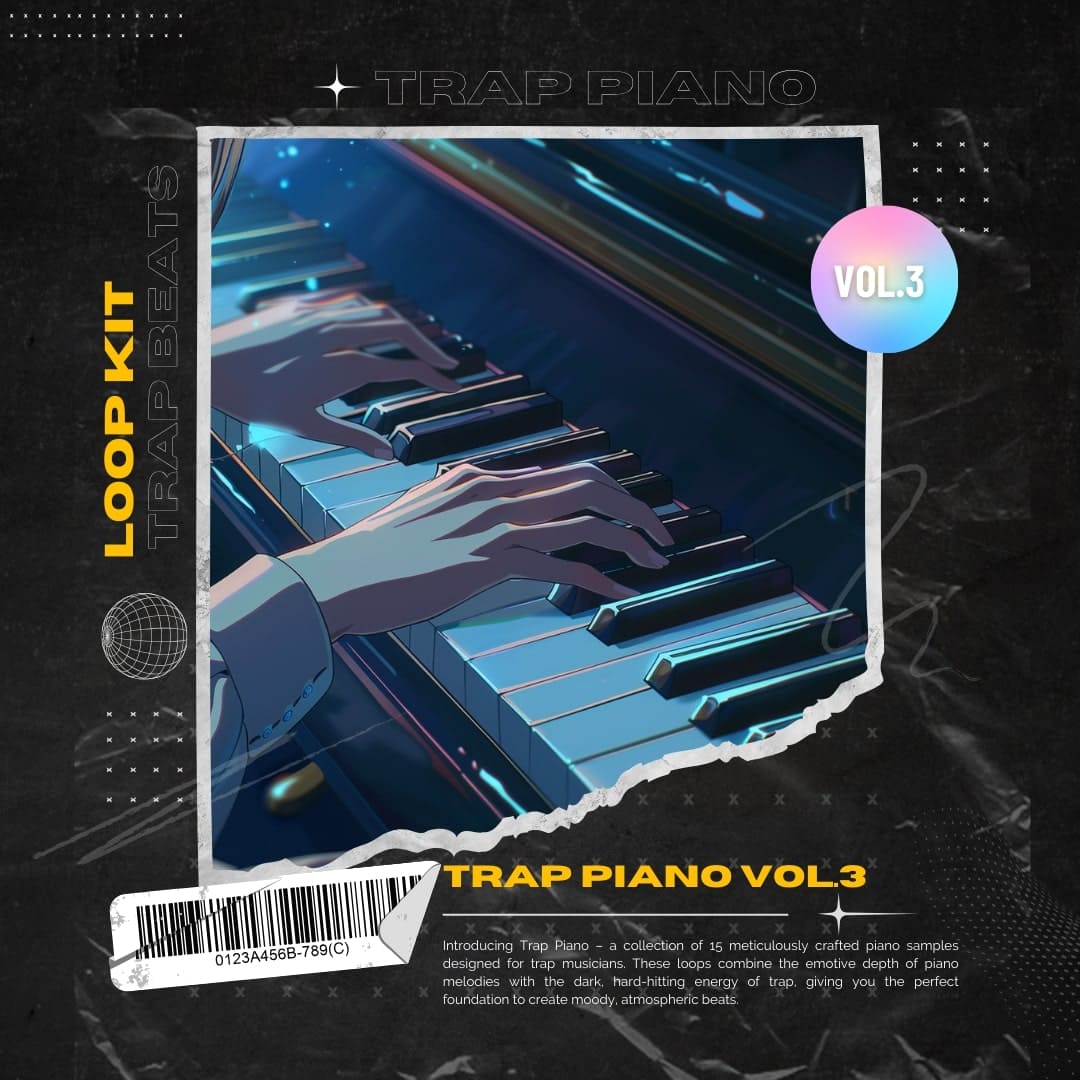 TRAP PIANOS VOL.3 (Loop Kit)