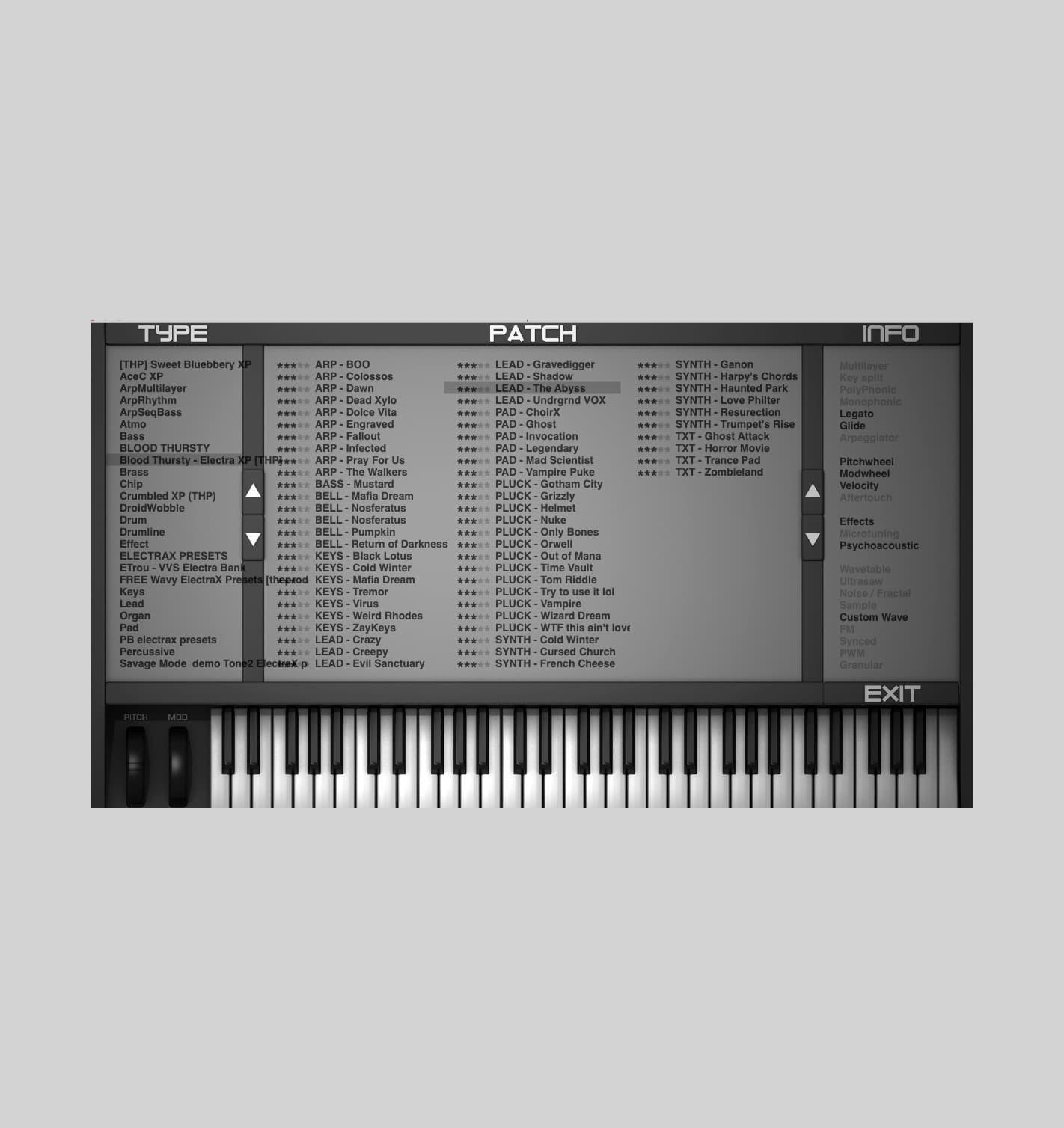 Blood Thirsty (ElectraX Presets Bank) - The Highest Producers