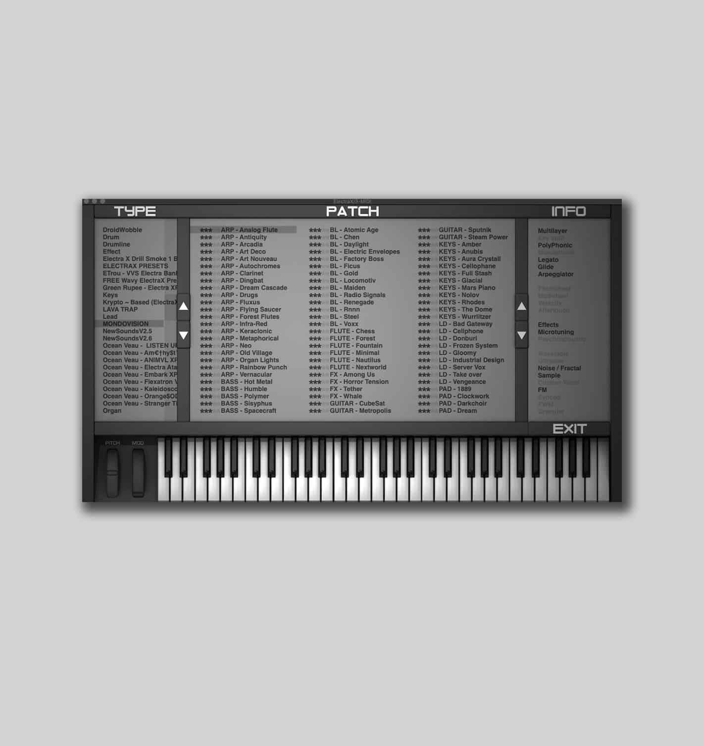 Mondovision - (100 Trap ElectraX Presets) - The Highest Producers