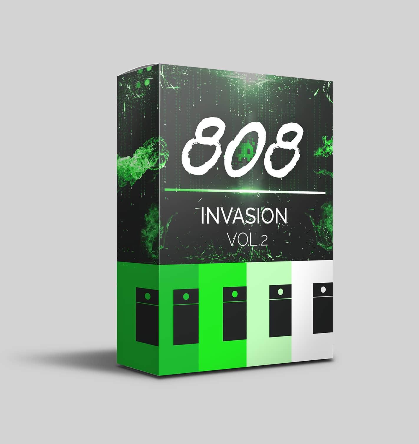 808 Invasion Vol.2 (808 Drum Kit) - The Highest Producers